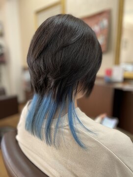 キュアスペース(CURE SPACE) インナーカラー【ターコイズ】