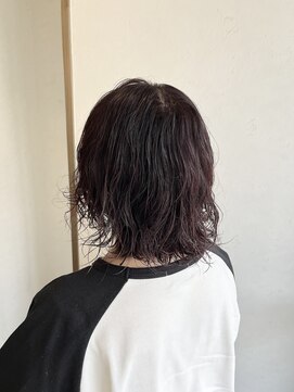 ヘアスペースブルーム エボリューション 庄内店(HAIR SPACE BLOOM evolution) 【庄内/パーマ】ミディアムパーマ