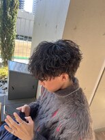 アイズ 海老名(AIZU)&nbsp;波巻きスパイラルパーマ　波巻きパーマ　メンズパーマ