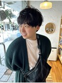 ニュアンスマッシュパーマ