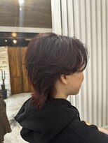 ヘアーサロン ヴィアルス 松原店(hair salon VIARS)&nbsp;韓国風センターパートウルフ