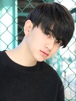 ネイビー(NAVY)&nbsp;ノースタイリングでカッコいい☆ワックス無しのサラサラヘア☆