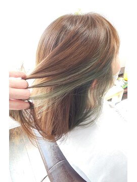 アステリズム(Asterism) 【Asterism アステリズム】イヤリングカラー♪くすみGreen☆