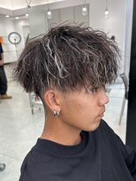 ネクスト 静岡店(NEXT)&nbsp;MEN'S HAIR カルマパーマ ダークアッシュ ニュアンスパーマ