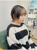 ヘムライト/インナーカラー/ショートウルフ/マッシュウルフ