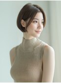 ★暗めカラーグランマッシュフェイスフレーミングデザインカラー