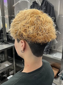 リプレイ 草津店(RIPLAY) ベリーショート/ダークアッシュ/ニュアンスパーマ/韓国マッシュ