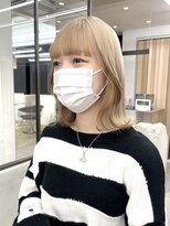 ロンドシエル 横浜(Lond ciel)&nbsp;くびれミディアム/ミルクティーベージュ