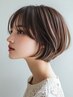 【人気No.3/魔法のハサミ付】カット＋選べるトリートメント　7,700～