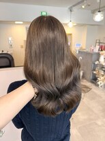 ミョンシル&nbsp;ブリーチなしオリーブグレージュ