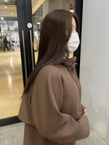 リンダ(LINDA)&nbsp;スモーキーブラウン/髪質改善トリートメント[札幌美容室LINDA]