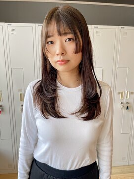 バランス ハレまち通り岡山駅前店(balance.) 顔まわりレイヤーx髪質改善