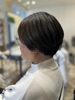 グランデュール 浜松小豆餅店(GRANDEUR) 大人ショート　くびれボブ