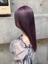 アジリ(agili)&nbsp;ラベンダーピンク/ラベンダー/色落ち/ダブルカラー/ロングヘア