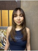 レイヤーカット/韓国レイヤー/髪質改善/縮毛矯正/韓国/渋谷/20代