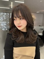 ロール 博多(Role)&nbsp;レイヤーカット/髪質改善/ミディアム/透明感/外はね