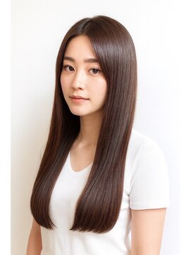 六本松航空 美髪ストレート