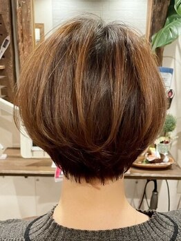 オルベリヘアリゾート(OLUVELI hair resort)の写真/髪のクセや骨格を見極め、あなたに似合うショートヘアをご提案☆乾かすだけでキマるスタイルが叶います♪
