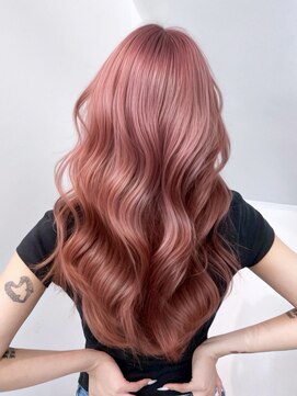 アルバム 銀座(ALBUM GINZA) フェイスフレーミング韓国ヘアロングブリーチ_ba567791