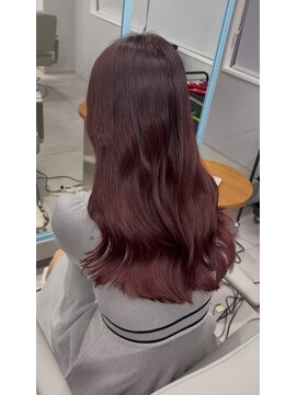 プリアバイポプルス 渋谷(pria by popls) ブリーチなしダブルカラー/20代/髪質改善/韓国/渋谷