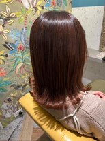 ムーン(moon) ミディアムヘア/暗めカラー/グランマッシュ/武蔵小杉