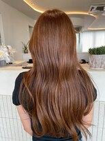 ビビバイベル(BiVi by BHEL)&nbsp;桑名ロングレイヤーカットハッシュカット透明感カラー重めロング