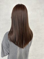 アース 越谷店(HAIR&MAKE EARTH) 大人ブラウン/レイヤーカット/髪質改善/越谷