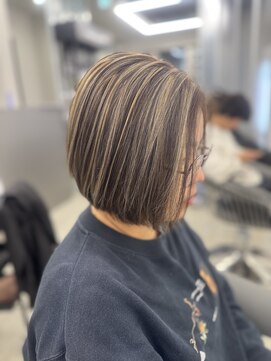 ミニボブ×ハイライト