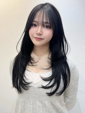 ソヨン 大宮店(SOYON) レイヤーカット/透明感グレージュ/暗髪/艶髪