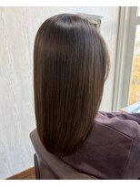 コルテ 倉敷西坂店(CoRte.)&nbsp;愛されセミディ/オリーブベージュ/天使の輪/まとまる髪/モテ髪