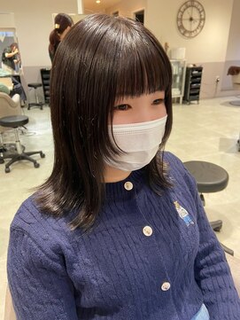 デュノヘアー 神戸三宮店(DUNO hair) 顔まわりレイヤー×透明感カラー