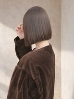 ロマリア ヒルズ 表参道 原宿(Lomalia HILLS)&nbsp;イメチェン/艶カラーグレージュボブ/前髪/[表参道/原宿]