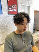 ステレオ ヘアデザイン 安城店(STEREO HAIR DESIGN)&nbsp;波巻き×シャドウパーマ（8月）