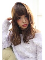ヘアデザイン ラポール 茨木店(hair design Rapport)&nbsp;クラシカルなオフェロナチュラルロング/ミルクティーカラー