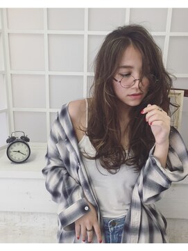 ヘア ラボ ニコ 藤沢店(hair Labo nico...) #ワイドバング#くびれミディ#モーブカラー#ネープレス