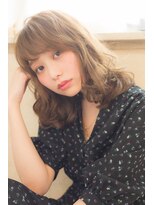 アドラーブル 松崎店(adorable) 【adorable】愛されミディアム☆抜け感ゆるふわカール