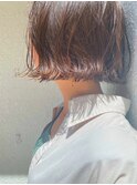 くすみブラウン