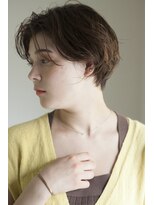 サク(Sac.)&nbsp;Sac.栃木優佑　似合わせカット　ショートボブ　透明感カラー