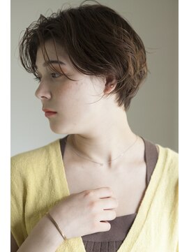 サク(Sac.) Sac.栃木優佑　似合わせカット　ショートボブ　透明感カラー