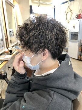 ネオリーブアイム 横浜西口店(Neolive aim) 横浜★クラウドマッシュウェーブミディアムスパイラルパーマ