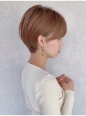 30代40代50代◎大人ナチュラルレイヤーショートボブ　表参道