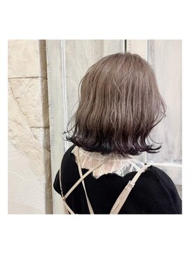 ルパラディ(leparadis) 裾カラー×グレージュ