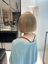 キーン 吉祥寺店(keen)&nbsp;《keen×オオキタ》ミルクティーベージュ×ぷつっとボブ