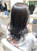 冬の透明感アッシュグレージュ♪
