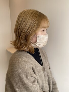 クム(QUMU) くびれBOB×顔まわりレイヤー