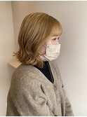 くびれBOB×顔まわりレイヤー