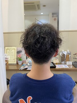 コアフィールフィス(COIFFURE fils) 新規お得クーポンあり【見附 今町】ツーブロ×パーマスタイル