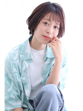 アルベロ(albero) ショート×ハイライトカラー20代30代40代