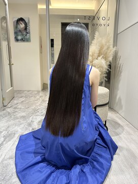 ラベスト キョウト(LOVEST) 髪質改善◆スーパーロング◆地毛風美髪