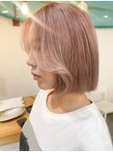 韓国風レイヤーボブ/レイヤーカット/顔まわりカット/髪質改善